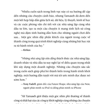 Những Nhà Sáng Lập Siêu Đẳng
