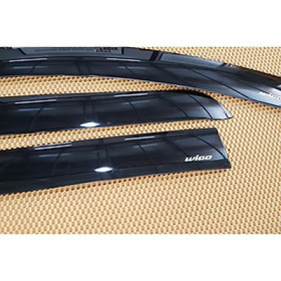 Vè Che Mưa Dành Cho Xe Toyota Wigo 2018 2019 2020, Màu Đen Bộ 4 Vè