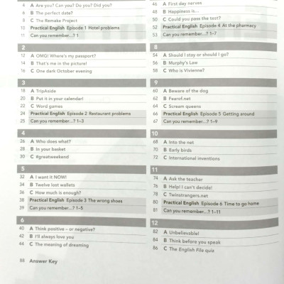 English File 4th Edition: Pre-Intermediate: Workbook With Key