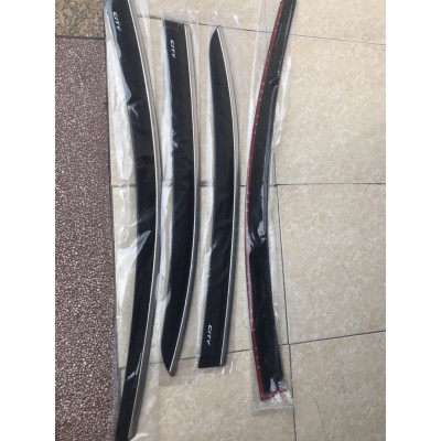 Vè che mưa xe Honda City đời 2021 - 2022 chỉ inox cao cấp nhất thị trường - Giá 1 bộ