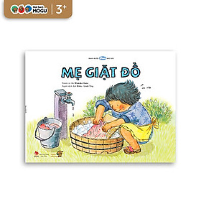 Truyện Ehon bé 3-4-5 tuổi - Mẹ Giặt Đồ