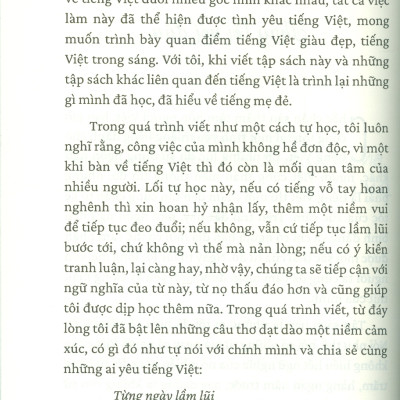 Tiếng Việt Cắc Cớ Cũng Cứng Cựa - Tiếng Nước Ta 