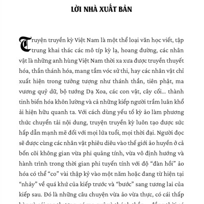 Truyện truyền kỳ Việt Nam