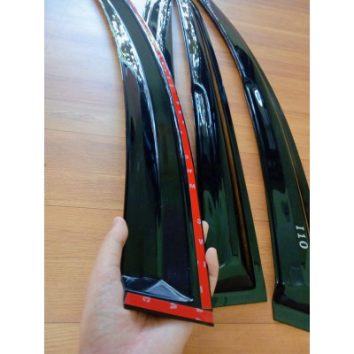 Vè Che Mưa Xe Hyundai i10 2014 - 2020, Bản Sedan - Hatchback nhựa đen