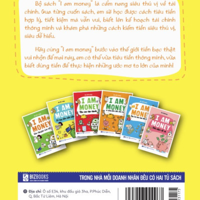 Sách I Am Money: Sổ Tay Siêu Tiết Kiệm - Bizbooks
