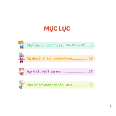 Sách - Bé Lớn Lên Cùng Những Câu Chuyện Nhỏ - Bé Biết Yêu Thương