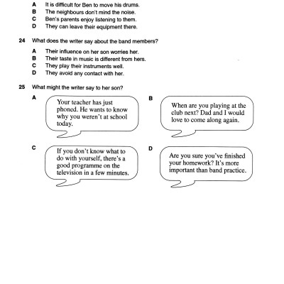 Cambridge Preliminary English Test 6 Student