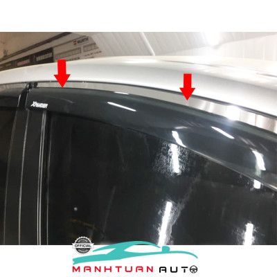 Vè che mưa Mitsubishi Xpander 2018 - 2022, 2023 chỉ inox cao cấp
