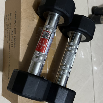 Tạ tay bọc cao su Iron Grip 5kg 1 quả T THIEN TRUONG SPORT 