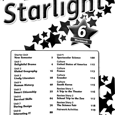Starlight: Level 6: Workbook
