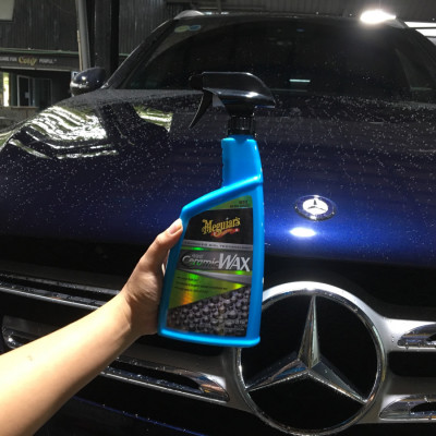 Chai xịt phủ bóng ô tô tạo hiệu ứng chống bám nước CERAMIC WAX MEGUIARS - G190526 - 768ML