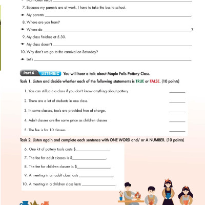 Practice Test Grade 8