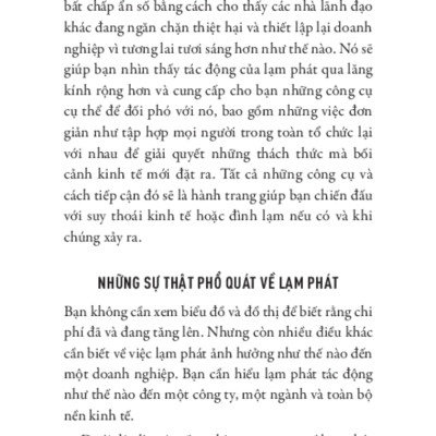 Lãnh Đạo Doanh Nghiệp Vượt Qua Lạm Phát _TRE