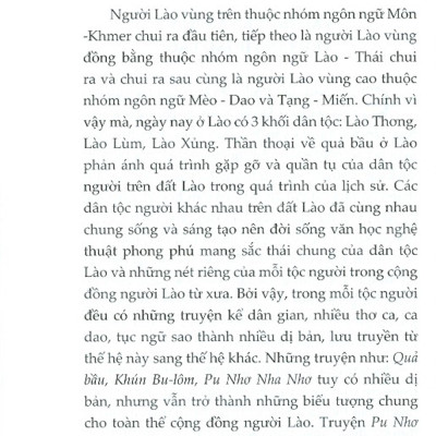 Diện Mạo Văn Học Cận Hiện Đại Lào - Tập 1