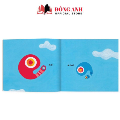 Sách - Combo 3 cuốn Ehon Moi Moi Và Những Người Bạn dành cho bé từ 0-6 tuổi