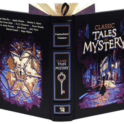 Artbook - Sách Tiếng Anh - Classic Tales of Mystery (Leather-bound Classics)