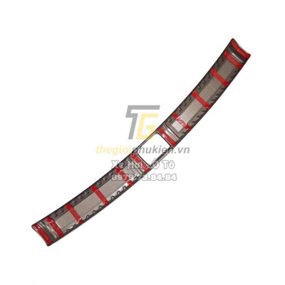 BỘ SẢN PHẨM Nẹp bước chân và ốp chống trầy cốp Kia Seltos - Mẫu Titan