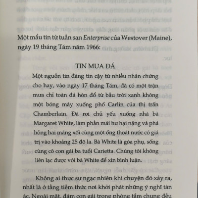 Sách - Carrie - Vũ hội đẫm máu (Stephen King) (Nhã Nam Official)