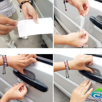 Bộ miếng dán chống xước tay cửa xe ô tô 206239 