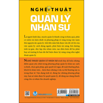 Nghệ Thuật Quản Lý Nhân Sự (Tái Bản)