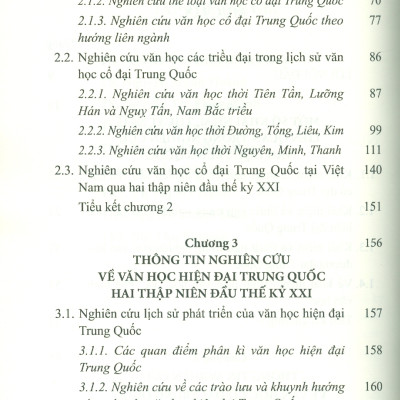 Nghiên Cứu Văn Học Trung Quốc Hai Thập Niên Đầu Thế Kỷ XXI -  TS. Nguyễn Thị Hiền chủ biên 