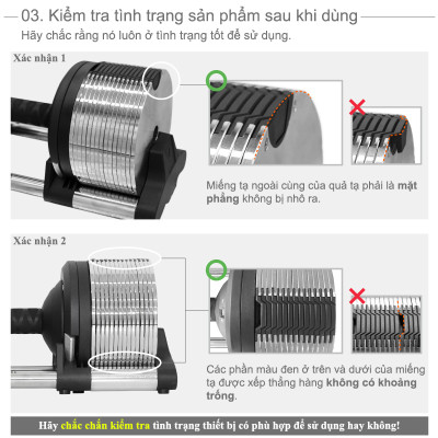 Tạ Tay Điều Chỉnh LYSIN 01 quả tạ 40kg (bộ 02 quả tạ 80kg) –Tăng Giảm 1kg, Mạ Crom Chống Gỉ, Tay Cầm Cao Su Bảo Vệ Tay, Bền Bỉ Chuẩn Nhật