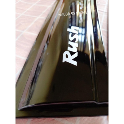 Vè che mưa Rush 2018-2022 chỉ mạ inox sáng bóng chất liệu dày và bền, có vi deo rivew sản phẩm