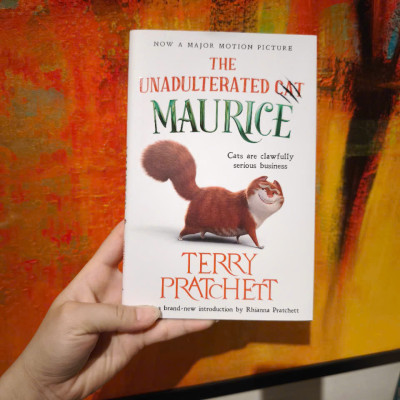 Sách - The Unadulterated Cat: The Amazing Maurice Edition by Terry Pratchett - Humor/ Fantasy in English