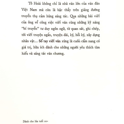 Sổ Tay Viết Văn