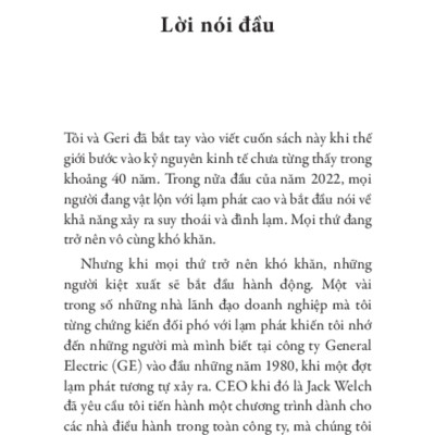 Lãnh Đạo Doanh Nghiệp Vượt Qua Lạm Phát _TRE