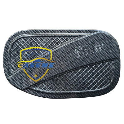 Ốp Nắp Bình Xăng Vân Carbon Dành Cho Xe Ford Everest 2016-2021 Cao Cấp