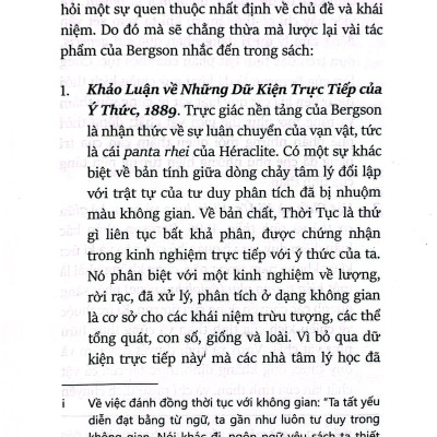 Sách - Học Thuyết Bergson ( Bìa Cứng mới )