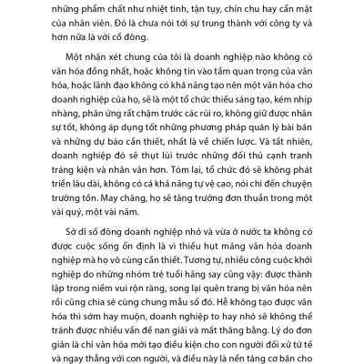 Cơn Lốc Quản Trị - Ba Trụ Cột Của Văn Hóa Doanh Nghiệp