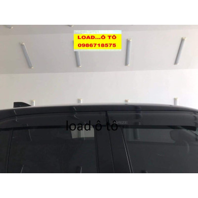 Bộ vè Che Mưa Xe Toyota Raize 2023-2021 Màu Đen Cao Cấp, Trang Bị Sẵn Keo Dán 3M