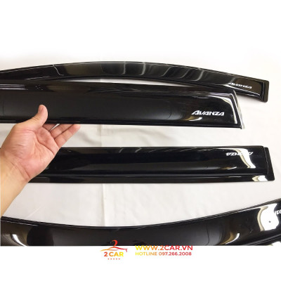 Vè Che Mưa Xe Toyota Avanza 2018-2022, Nhựa đen cao cấp