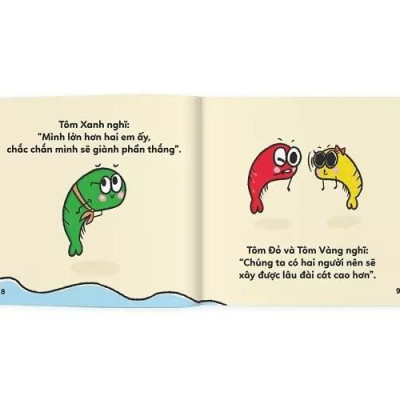 Sách Ehon Phép So Sánh Kỳ Diệu - To Nhỏ
