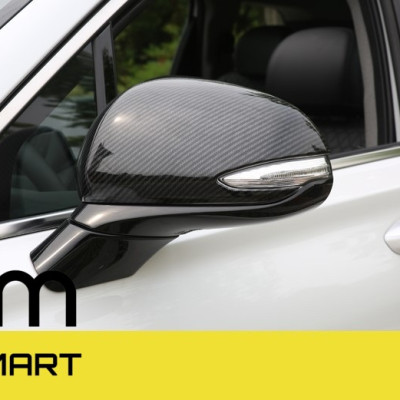 Ốp Gương Vân Carbon Dành Cho Xe Hyundai SantaFe 2019 - 2021