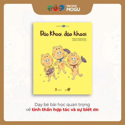 Truyện Ehon bé 3-4-5 tuổi - Đào khoai, đào khoai