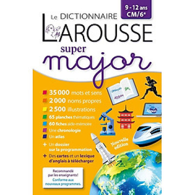 LAROUSSE DICTIONNAIRE SUPER MAJOR 9/12 ANS