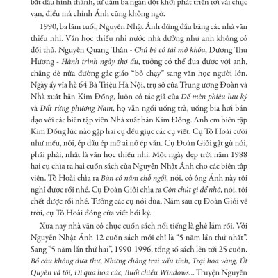 Sách - Nguyễn Nhật Ánh - Người Giữ Lửa Cho Văn Học Thiếu Nhi