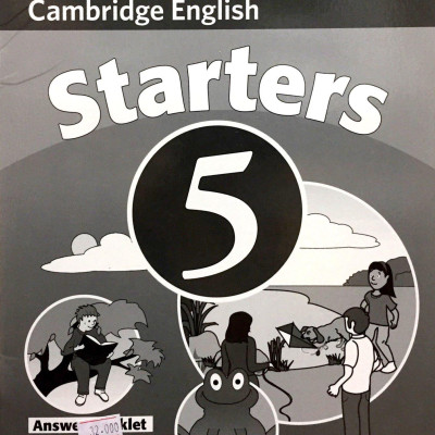 Cambridge Young Learners English Tests Starters 5 Answer Booklet