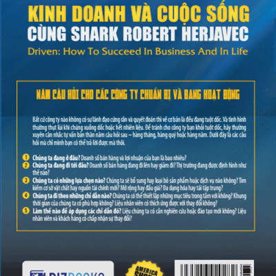 Thành công trong kinh doanh và cuộc sống cùng Shark Robert Herjavec - Sách hay mỗi ngày 
