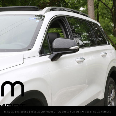 Ốp Gương Vân Carbon Dành Cho Xe Hyundai SantaFe 2019 - 2021