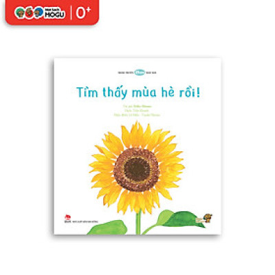 Truyện Ehon bé 1-2-3 tuổi - Tìm thấy mùa hè rồi