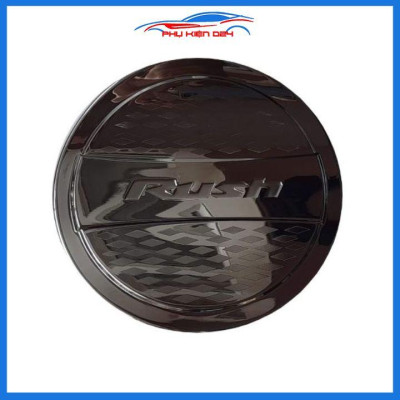 Ốp nắp bình xăng Rush 2018-2019 mạ crom chống trầy trang trí ô tô