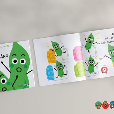 Truyện Ehon bé 1-2-3 tuổi - Chào buổi sáng