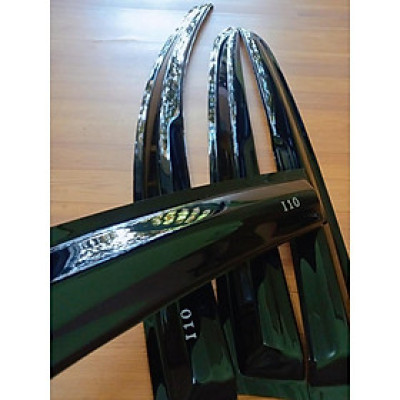 Vè Che Mưa Xe Hyundai i10 2014 - 2020, Bản Sedan - Hatchback nhựa đen