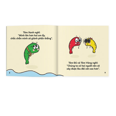 Ehon Phép So Sánh Diệu Kỳ - Cao Thấp