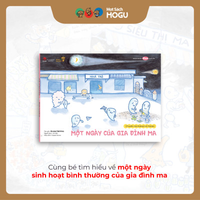 Truyện Ehon bé 3-4-5 tuổi - Bộ 4 cuốn Bé ma đáng yêu