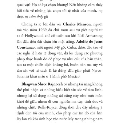 Sách - Tà Tâm & Tội Ác